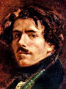 Eugene Delacroix Selbstportrat, Detail Spain oil painting artist